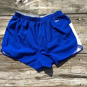Eastbay blue girls’ women’s athletic shorts